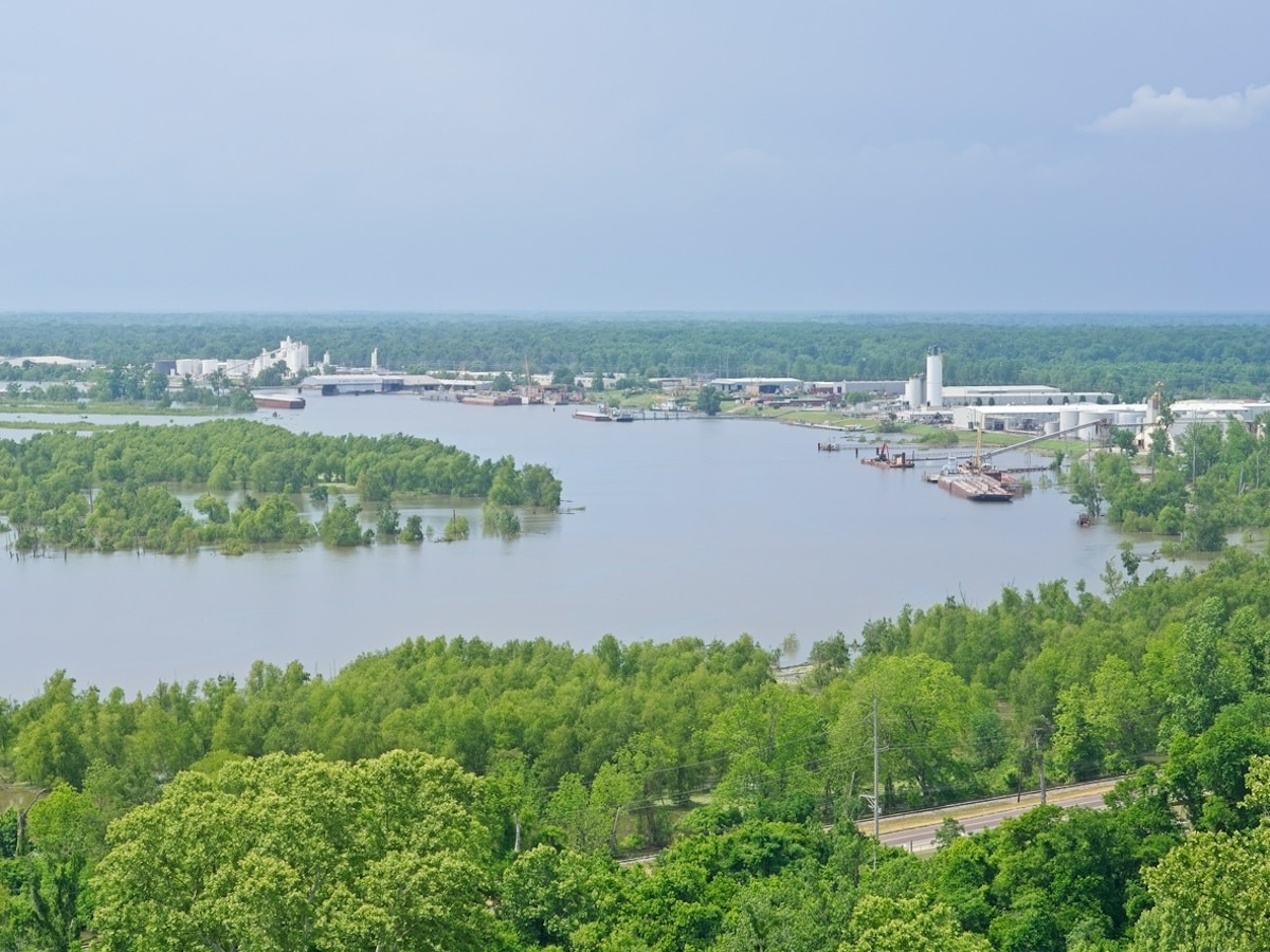 River in Carriere, Mississippi